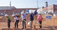Groundbreaking held on future home of Carthage Farmers Market