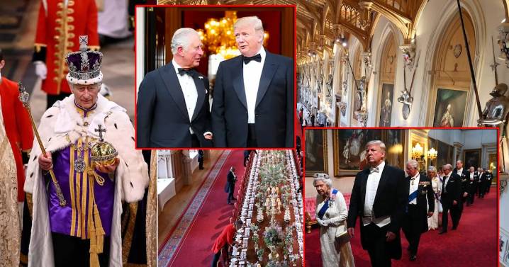 El rey Carlos III recibirá a Trump con “todo el esplendor y la pompa de la familia real”: Así será la visita al Castillo de Windsor, según el protocolo