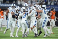 Spencer Shrader converts from 45 yards after penalty on 60-yard miss and Colts beat Broncos 29