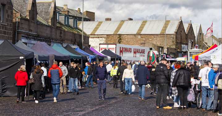 Peterhead seafood festival returns with a bang as 20,000 attend family