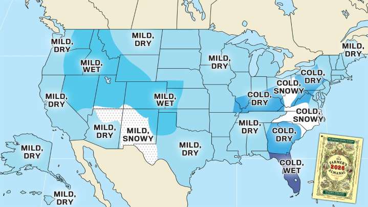 Here's what the Old Farmer's Almanac predicts for Nebraska winter