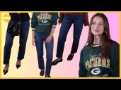 Style 1 pair of Spanx jeans 3 ways