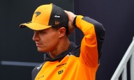 Azerbaijan Grand Prix: Lando Norris and Oscar Piastri both damage cars as Lewis Hamilton tops practice