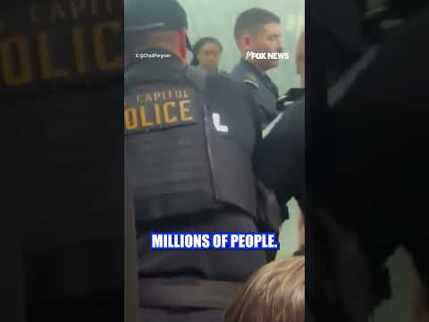 Protester DRAGGED out during RFK Jr. testimony
