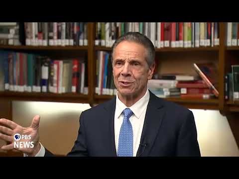 WATCH: Cuomo holds news briefing as former governor campaigns to be New York City mayor