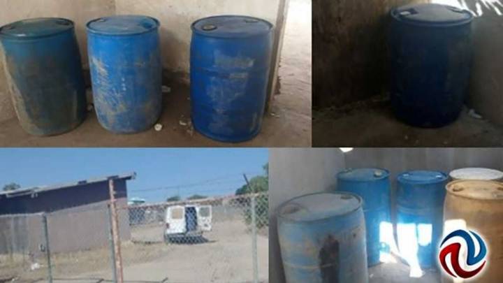 Localiza FGR mil 600 litros de “huachicol” en un predio