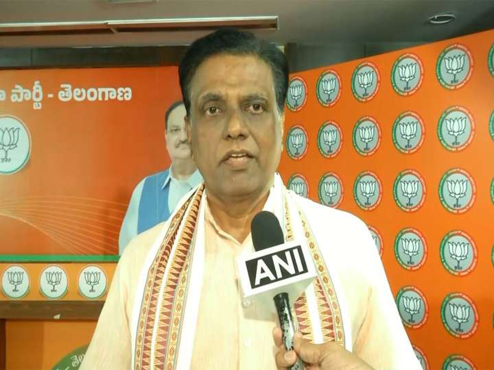 Cong Telangana model is "Fake, Failed, Fraud": BJP's NV Subhash