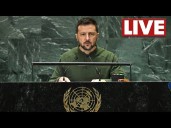 LIVE l Ukraine President Zelensky addresses UN General Assembly