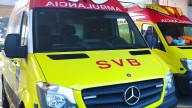 Una persecución en la AP-7 acaba en Benissa con el coche de los delincuentes dando vueltas de campana y el de la Guardia Civil volcado