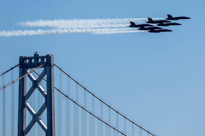 Federal shutdown would likely yank Blue Angels from San Francisco Fleet Week