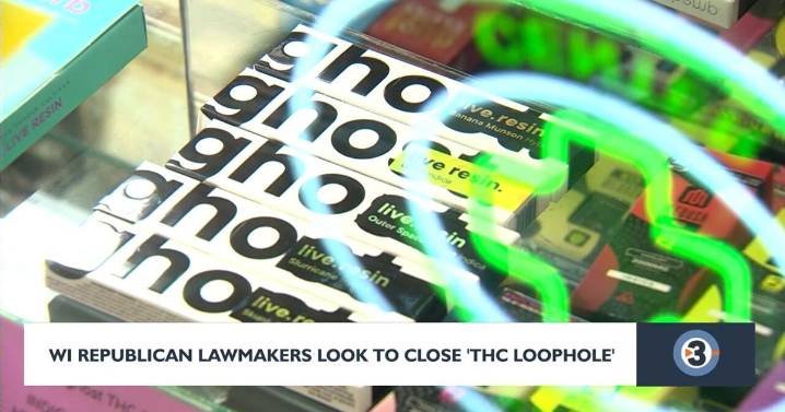 Republican lawmakers look to close 'THC loophole'