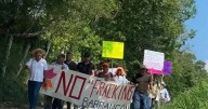 Comienzan las manifestaciones anti fracking