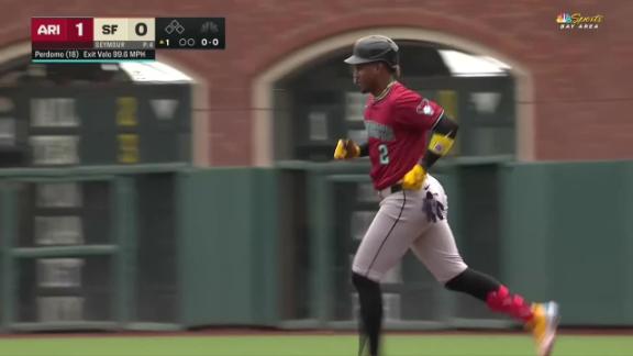 Rodriguez limits Giants to 1 hit over 6 1/3 innings in Diamondbacks...
