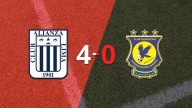 Liga 1: Alianza Lima liquidó con una goleada a Comerciantes Unidos por 4 a 0