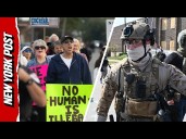 Anti-ICE Protestors CLASH With Illinois Agents During 12