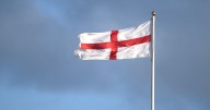 St George's Flag torn down and burned outside West Midlands home of GB Olympian's mum