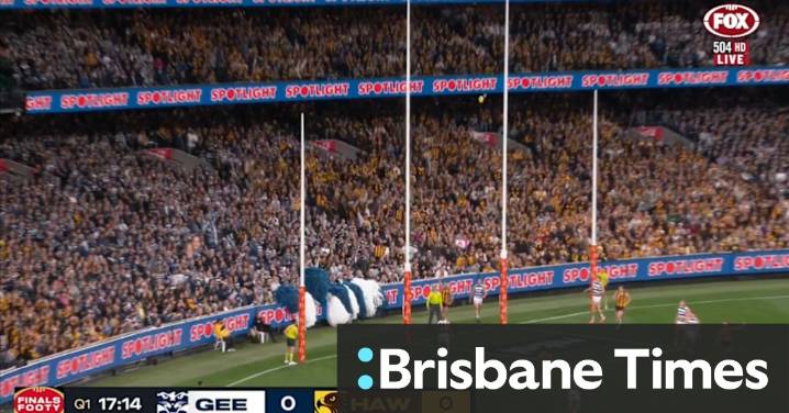 Hawks strike first in prelim final