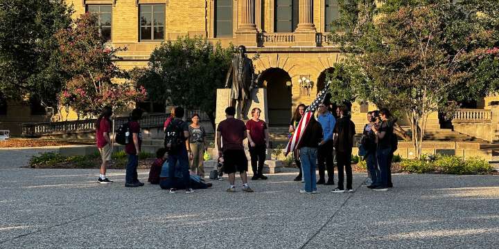 Texas A&M students protest termination of professor; campus, local, national LGBTQ+ groups comment