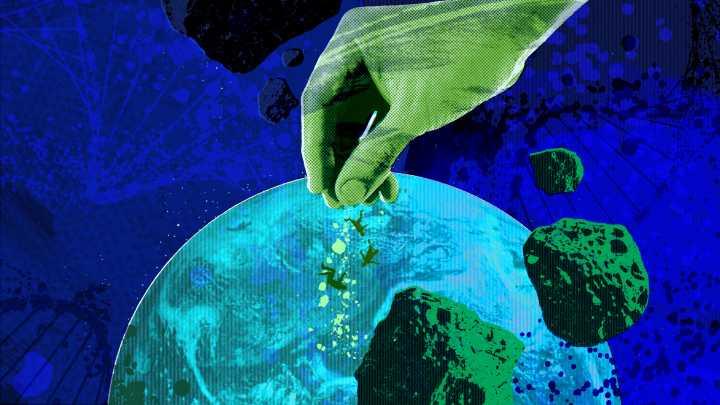 Panspermia: the theory that life was sent to Earth by aliens
