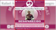 Buscan a joven Rafael Amarillas en Hermosillo: es estudiante del TEC de Monterrey y desapareció el 17 de septiembre