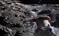 China detecta por primera vez deslizamientos de tierra en la Luna y avanza en la elección de su base lunar para 2035