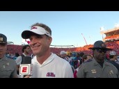 Lane Kiffin jokes that he's looking for Whit Weeks after the game 😅