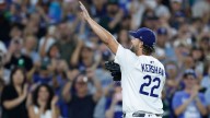 Dodgers' Kershaw soaks in ovation in possible L.A. farewell