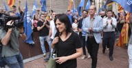 Aliança Catalana irrumpe en el Fossar de les Moreres por primera vez sin incidentes