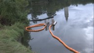 Four new types of litter devices installed at Capitol Lake to Combat litter from stormwater runoff