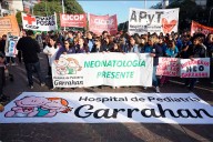 Trabajadores del Hospital Garrahan comenzaron un paro tras el veto del Gobierno