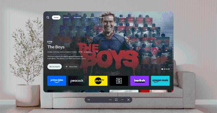 Meta is bringing an all-in-one movie and TV streaming hub to Quest headsets