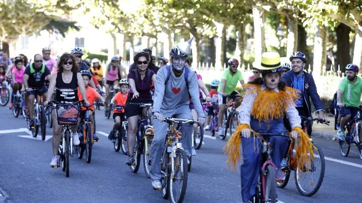 León celebra en bicicleta la semana europea de la movilidad sin coche