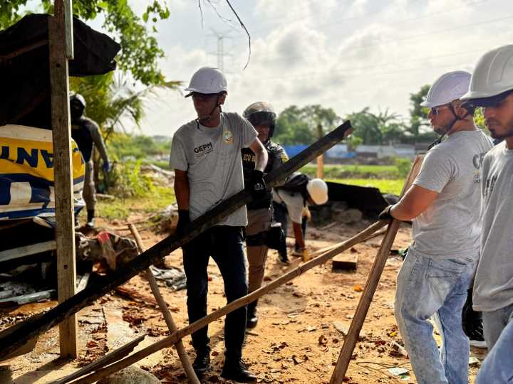 Cartagena avanza en la recuperación del espacio público en el Canal Chiamaría