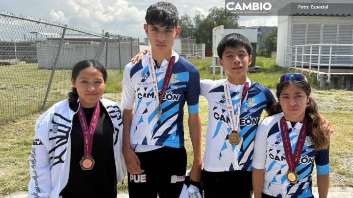Paraciclistas poblanos ganan cuatro medallas en Paralimpiada Nacional CONADE 2025 ¡Qué orgullo!