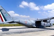 Aterriza de emergencia aeronave de Fuerza Aérea junto a AIFA