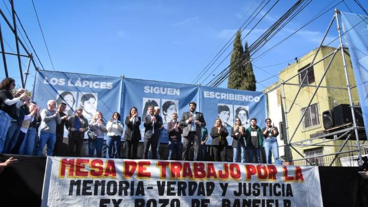 El recuerdo de los pibes de la Noche de los Lápices en el Pozo de Banfield: "Sepan que los extraño y los reivindico"