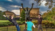 Rocky Balboa Statue Goes 15 Rounds Against Rioters