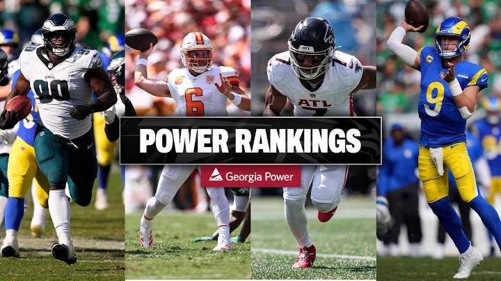 NFL Power Rankings Week 4: Packers upset by Browns, Eagles on the move past Rams