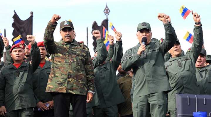 Maduro: Contamos con una fuerza militar cohesionada