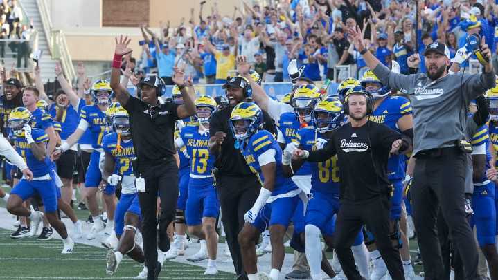 Blue Hens win wild struggle in OT against UConn
