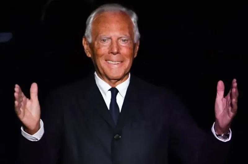 De qué murió Giorgio Armani a los 91 años, emperador del estilo