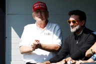 LIV Golf Chairman Rubs Shoulders With Donald Trump After Crushing Blow from New PGA Tour Chief, Report 