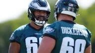 Eagles injuries: Landon Dickerson not practicing following knee surgery