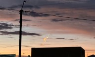 Videos: así captaron los bahienses la "bola de fuego"