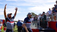 Bryson DeChambeau gets USA crowd going early at Ryder Cup, but it didn't last