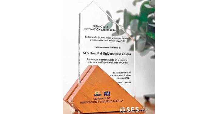 Supimos que: prestigioso hospital en Manizales recibe reconocimiento de la ANDI