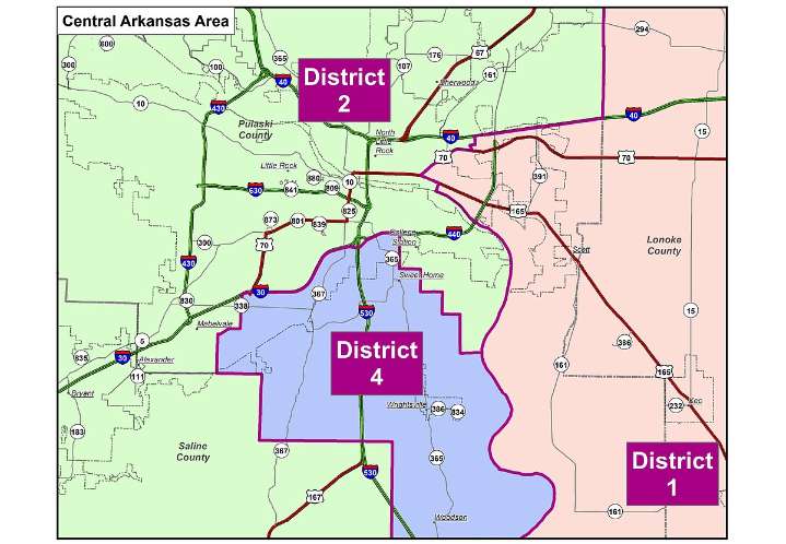 Analysis proposes fairer Arkansas congressional maps