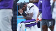 Lamar Jackson strains hamstring and Ravens lose 4 other starters to injuries in loss to Chiefs