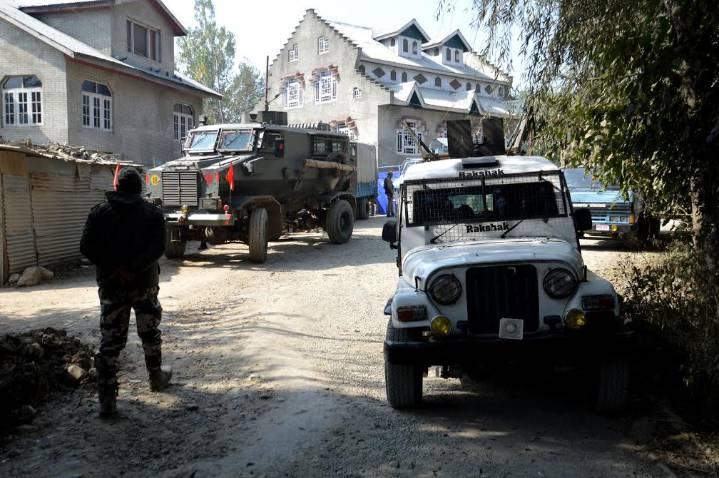 South Kashmir: Militant Hideout Busted, Searches Continue