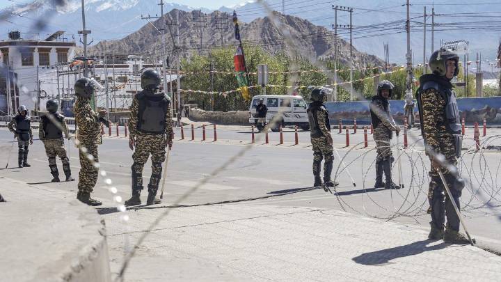 Four-hour relaxation in curfew announced in Leh; forces deployed in strength